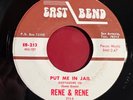 Rene & Rene Put Me In Jail b/w El Bandito  East Bend 213   Cool Latin Jazz/Funk