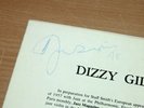 Dizzy Gillespie And Stuff Smith SIGNED LP - SAME / GERMAN VERVE PRESS in MINT