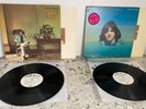 Gram Parsons 2 Near Mint LP Promo White Label GP & Grievous Angel RARE Combo