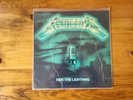 Metallica Ride the Lightning Vinyl Green Cover Orange Vinyl LP Record