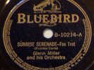 Glenn Miller Orch 78 Sunrise Serenade / Moonlight Serenade SH1F