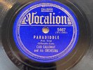 CAB CALLOWAY on VOCALION 5467 - PICKIN' THE CABBAGE / PARADIDDLE ( JAZZ) EX/ EX-