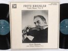 FRITZ KREISLER Violin Music Vol. II Vinyl LP, Oscar Shumsky William Wolfram, NM