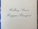 THE ROLLING STONES   BEGGARS BANQUET   RARE GERMAN PRESS 1976 VINYL LP EX+