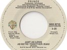 Prince ‎– Just As Long As We're Together  7