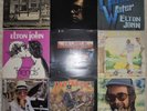 Elton John, 9 Vinyl Record Lot, 8 LP & 1 DLP, 6 US 1st Press Yellow Brick Road