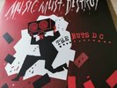 Ruts DC : Music must destroy- Red Coloured  Double Vinyl Lp