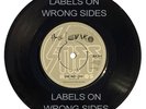 S24 *RARE MISS-PRESS* The Damned Don't Cry Wolf / One Way Love - Labels Reversed