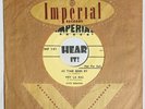 Wild 50s R&B Rocker Jiver EP 45 FATS DOMINO Hey La Bas +3 IMPERIAL dj promo hear