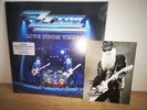 ZZ TOP LIVE FROM TEXAS CATEFOLD COVERS  + BILLY  GIBBON SIGNED PHOTO AUTOGRAMM O