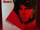THE DOORS Greatest Hits 1980 UK vinyl LP + INNER best of Light My Fire LA Woman