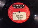 FIVE CROWNS Rainbow 206-Alone Again/I Don't Have To Hunt No More R&B DOO-WOP 78