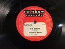 LOVE NOTES - Rainbow 266-I'm Sorry/Sweet Lulu SCARCE NYC DOO-WOP R&B 78 1954 EXC