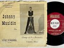 Rare Fort Worth TX Country Bopper PS 45 JOHNNY MAULDIN on FRANZ SCHUBERT  hear