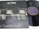 AC/DC Let There Be Rock Vinyl LP Record Alberts Aussie Press 1977 Blue Label NM