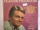 Rare 1er 33t 25 Cm Claude François Autographe dédicace signé Cloclo 1963 Fontana
