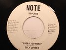 Hear  Northern Soul Deep 45 Eula Cooper - I Need You More / Mr. Henry On Note