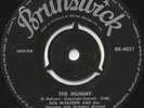 BOB McFADDEN 45: THE MUMMY b/w BEAT GENERATION AUSSIE BRUNSWICK 4021 EX/EX 1959