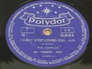 RAY CHARLES 1961 “I CAN´T STOP LOVING YOU/BYE BYE LOVE”RARE  78 RPM 10” BRAZIL