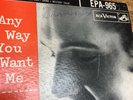 Elvis Presley ANY WAY YOU WANT ME silver line (ROCK N ROLL EP 45) RCA EPA-965