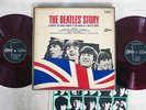 BEATLES STORY ODEON OP-7553,4 JAPAN RED VINYL VINYL 2LP