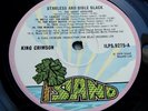 KING CRIMSON Starless And Bible Black 1974 UK ISLAND 1st PRESS w/INNER