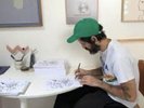 Devendra Banhart signed print