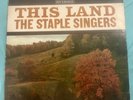 Rare 1963 Soul Gospel Riverside Vinyl LP Staple Singers This Land
