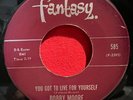 Bobby Moore - You Got To Live For Yourself - Fantasy - RARE SWEET SOUL 45