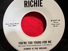 Johnny & The Dreams - Youre Too Young For Me - Richie -  DOOWOP 45