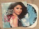 Autographed Selena Gomez A Year Without Rain Blue & Black Splatter Vinyl SIGNED