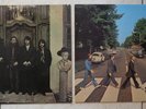 DEUX 33 TOURS LP THE BEATLES  :   THE BEATLES AGAIN  (BIEM)    et     ABBEY ROAD