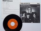 THE ADVERTS - 7“ GER - Television’s Over + Promo Sheet - PB5218