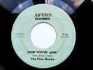 BAND SIGNED- THE FIVE BUCKS Now You're Gone/No Use In Tryin GARAGE 45 RPM RECORD