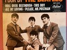 THE BEATLES - Four by the Beatles - 7” Record 1964 Capitol EAP 1-2121