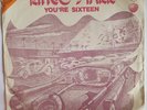 7/45   RINGO STARR   :  YOU'RE SIXTEEN (PORTUGAL)