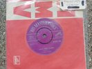 ELVIS PRESLEY 7 INCH 45.  LAWDY MISS CLAWDY HMV POP408 . PURPLE AND SILVER UK
