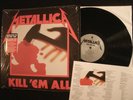 METALLICA - Kill 'Em All - 2016 Vinyl 12'' Lp./ Dwnld Card Hype/ Hard Rock Metal