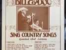 Bill Monroe & Doc Watson - Sing Country Songs lp Limited Club Edition ex