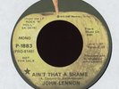 John Lennon - Ain't That A Shame on Apple Rare Unissued PROMO 45