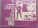 CULTURE CLUB Church Of The Poison Mind RARE 12 Japan PROMO (Belle Stars)