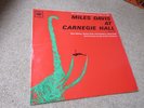 Miles Davis Live At Carnegie Hall LP UK CBS 1962 1st Press Great Audio  [Ex/Vg]