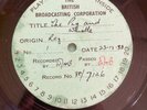 Set of BBC Transcription discs from 1938 