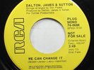Hear  Northern Soul Promo 45 Dalton James & Sutton - We Can Change It / Esatoria