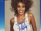 WHITNEY HOUSTON “WHITNEY” SIGNED VINYL LP AUTOGRAPH (with LOA)