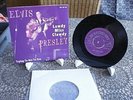 1 x HMV UK Single Elvis Presley Lawdy Miss Clawdy HMV 45 POP 408