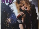 KIX Midnight Midnite Dynamite Orig 1985 LP EX Vinyl Glam Metal Hair Band InnerSv