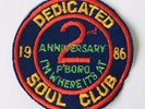 PETERBOROUGH 2nd ANNIVERSARY * WIGAN CASINO * VINTAGE NORTHERN SOUL PATCH ️
