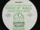 NEIL SEDAKA IDEAL JUKEBOX VINYL 78 - CALENDAR GIRL - OH CAROL - EX+ CONDITION