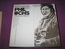 PHIL OCHS - INTERVIEWS - FOLKWAYS USA 1976 W/L/PROMO ORIGINAL RADIO STATION COPY